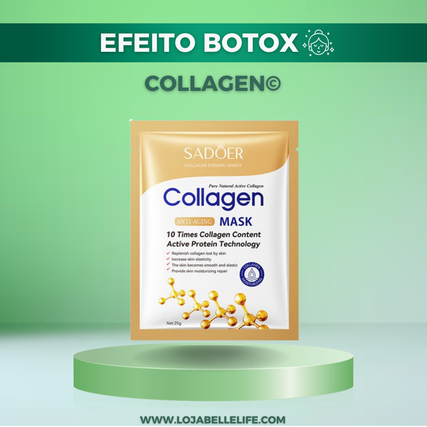 CollagenSilic© Máscara de Silicone - Ativação de Colágeno [Efeito Botox]