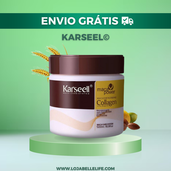Karseel© Máscara para Cabelo - O Segredo dos Profissionais - Máscara Original