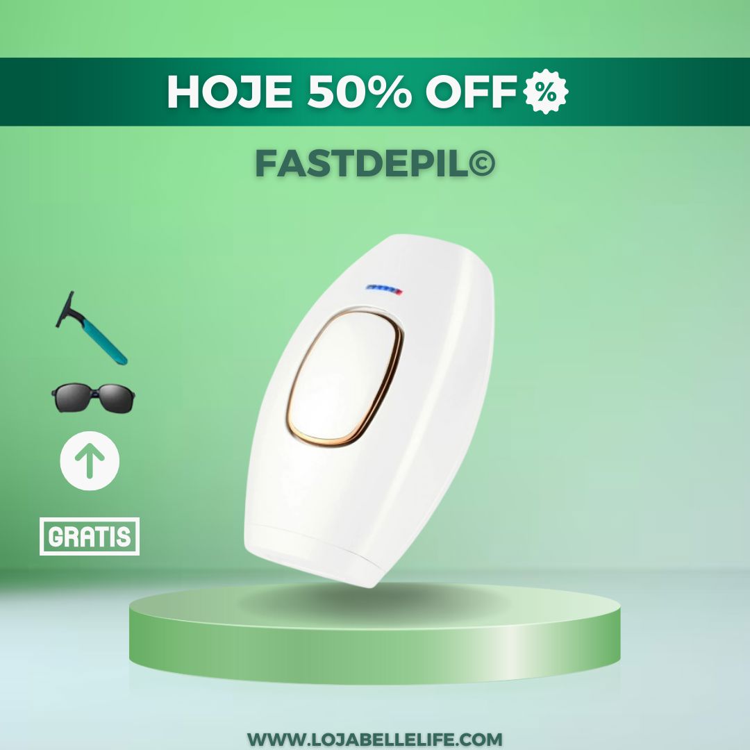 FastDepil© Removedor de Pelos Laser Indolor