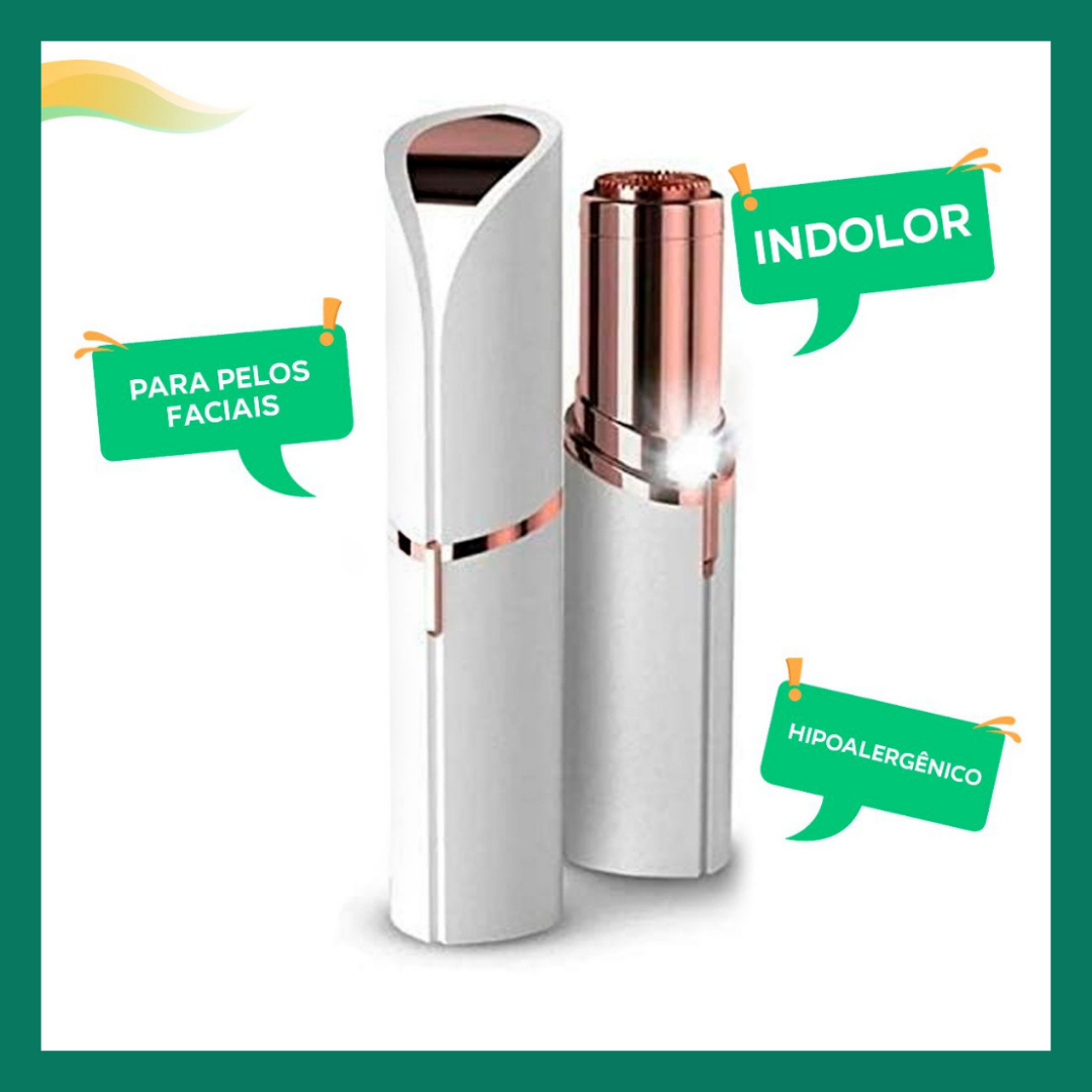 FlawLess© Depiladora Facial Indolor - 50% de Desconto - ENVIO EM 72Hrs