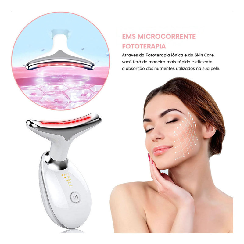 LumiLift™ – Estímulo de Colágeno e Lifting Natural - Rosto Mais Firme e Jovem