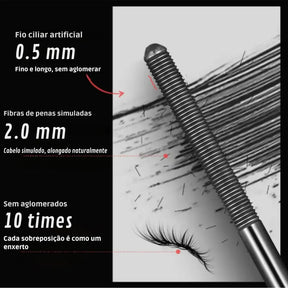 Rímel Definidor BellaLash™ – Cílios mais Longos e Naturais