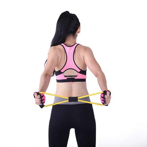 Elástico Cross Tube de Tensão – Exercício Multifuncional em Casa
