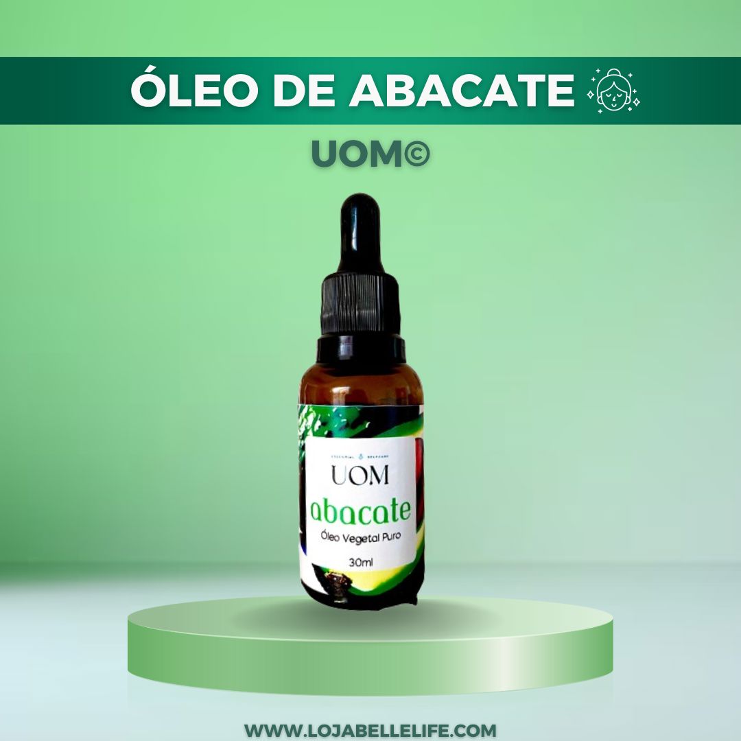 Óleo Vegetal de Abacate OUM – Nutrição, Regeneração e Brilho Natural