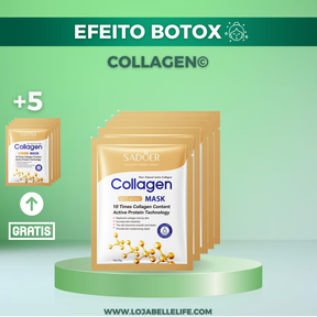 CollagenSilic© Máscara de Silicone - Ativação de Colágeno e Ácido Hialurônico [Efeito Botox]