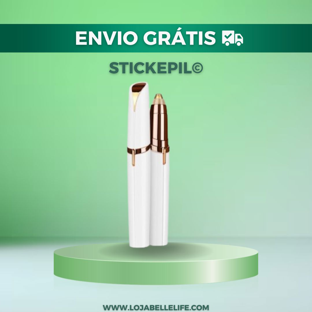 StickDepil© Caneta Depiladora Sombrancelha - Remoção Prática e Indolor
