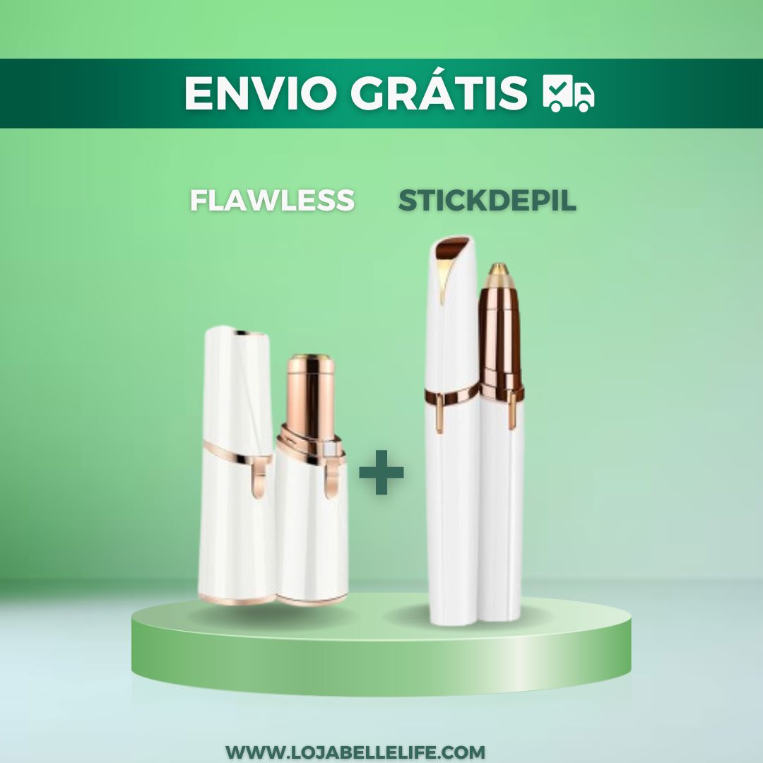 Depiladora Facial + Depiladora Sombrancelha - ENVIO EM 72h