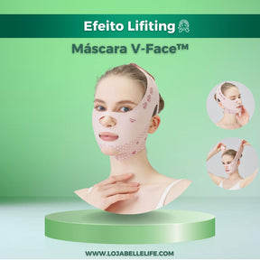 Máscara V-Face – Modela Mandíbula, Diminui Papada e Realça sua Beleza
