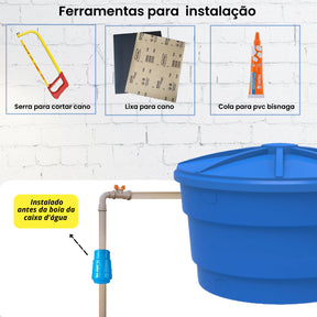 Bloqueador de Ar para Hidrômetro - Economize até 70% na conta de água
