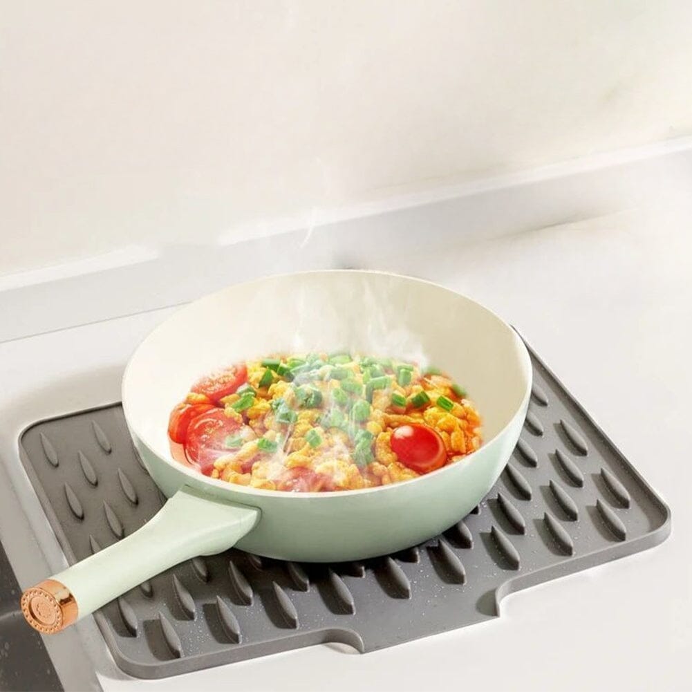 Tapete de Secagem inteligente -  Bancada Seca, Louças Organizadas e Cozinha Limpa