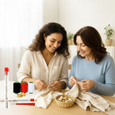 Kit de Costura Premium Completo - Estojo Zíper + Tubos de Linhas GRÁTIS